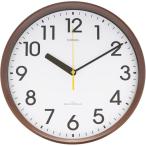 Formia(foru mia ) электро-магнитные часы настенные часы легктй для просмотра простой вечер секунд игла остановка аналог Hodogaya электронный распродажа Brown HWC-022RC-BR