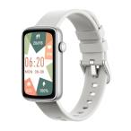 SHANG WING スマートウォッチ レディース iphone対応 アンドロイド対応 リストバンド型 腕時計 1.47インチ大画面 フルタッチ