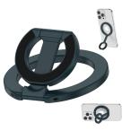 スマホリング 両面マグネット MagSafe リング スマホスタンド MagSafe対応 バンカーリング マグセーフシール1枚付き 強力粘着 磁