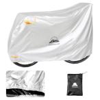 TENKOSUIYO 自転車カバー 子供乗せ超厚手420D生地 防水 厚手 破れにくい 二重縫製高耐久 風飛び防止 雨避け 全天候対応 紫外線カ