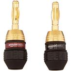  Basic banana штекер динамик коннектор 6 комплект (12 шт )1.37cmx1.37cmx4.11cm черный 