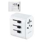  Elecom за границей переходник A/BF/O/SE модель USB Type-C×1 USB-A×2 15W полярность соответствует (N высшее соответствует ) белый ECT