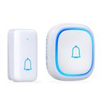 Shizunami беспроводной звонковое устройство батарейка не необходимо автоматика departure электро- водонепроницаемый пыленепроницаемый вход звонковое устройство 60+ искривление большой громкость 115db звонковое устройство 7 -ступенчатый громкость настройка LED.