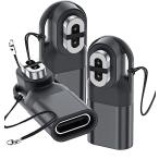 Shokz USB Type-C для конверсионный адаптор Shokz... слуховай аппарат для USB-C зарядка кабель конверсионный адаптор ( 2 шт )Shokz Type-C