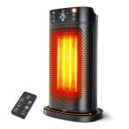 2025冬新型 瞬間速暖 セラミックファンヒーター AI自動制御 省エネ 人感センサー セラミックヒーター 大風量 1200W 首振り 3段階温