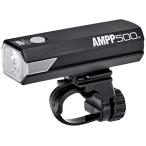 キャットアイ(CAT EYE) 自転車用ヘッドライト AMPP500 ブラック 最大約500ルーメン USB充電式 コンパクトでありながら頑丈で