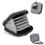 2024 новый улучшение JJC фильтр кейс 4 листов фильтр место хранения диаметр 95mm до соответствует UV CPL ND фильтр соответствует внутри Pocket to имеется SD карта 