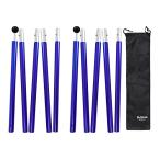 Sutekus алюминиевый палатка брезент Wing для регулируемый paul (pole) диаметр 19mm общий длина 190cm 2 шт. комплект нейлон верх мяч есть 