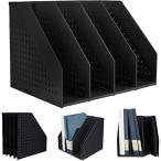 Panavage файл box книга@ установить канцелярские принадлежности место хранения офисная работа сопутствующие товары настольный полки офис настольный документы место хранения складной 4 уровень чёрный 