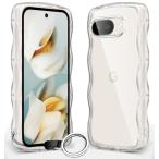 Google Pixel 9A кейс прозрачный все защита смартфон кейс популярный симпатичный g-gru пиксел 9a покрытие прозрачный ударопрочный предотвращение скольжения 