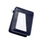 [MORFFEYIA] 定期入れ メンズ パスケース 両面 定期券 入れ 2つ折り バタフライ IC カードケース 大容量 薄型 収納 免許証