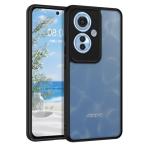 DOMAVER OPPO Reno11 A/OPPO Reno11 F 5G 対応 ケース 半透明 ワイヤレス対応 傷に強い背面 滑り止め OP