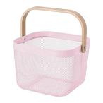 IKEA/ Ikea RISATORP : корзина 25x26x18 cm свет розовый (304.437.13)