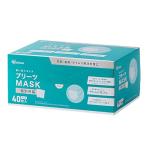 アイリスオーヤマ(IRIS OHYAMA) 不織布マスク ふつう 40枚入 個包装 ホワイト 耳が痛くならない PK-NV40L 白