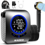 PAHTTO портативный душ 8000mAh2025 год усиленный версия &amp;IPX8 водонепроницаемый электрический душ большая вместимость простой душ 5 механизм давление регулировка уличный автомобиль 