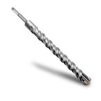 ショッピングレンガ SDSプラスシャンク コンクリートドリルハード合金ドリルヘッド掘削コンクリート、セメント、石、レンガのために (φ25x460)