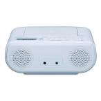 ショッピングラジオ TOSHIBA(東芝) CDラジオ TY-C160(W) 語学学習 軽量 コンパクト イヤホン端子 スリープタイマー