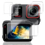 2+2+2 шт. комплект соответствует Insta360 Ace Pro тонировка стёкол пленкой 4 листов + линзы защитная плёнка 2 листов твердость 9H Япония asahi стекло производства соответствует 