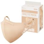 アイリスオーヤマ(IRIS OHYAMA) 立体マスク 30枚入 シルクベージュ ふつうサイズ 個包装 不織布マスク DAILY FIT 耳が痛