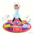 EagleStone игрушка Dance коврик музыкальное сопровождение игр игровой коврик ребенок LED установка эффект звук кнопка MP3 интерфейс 4 искривление переключатель складной 