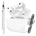 Seltureone новинка Airpods Pro3 кейс 2025 год продажа TPU материалы чистка кисть имеется брелок для ключа имеется все защитный корпус .