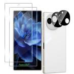 2+2 шт. комплект соответствует AQUOS R9 тонировка стёкол пленкой (2 листов ) + камера плёнка (2 листов ) сделано в Японии материалы asahi стекло производства для AQUOS R9 SH-