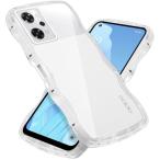 クリア OPPO Reno9 A/OPPO Reno7 A ケース かわいい 波状フレーム うねうね 耐衝撃 OPG04 スマホケース 滑り止め