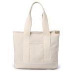 [Volsha] トートバック 仕切りトート キャンバス A4 横 大容量 レディーストート キャンバス 無地 自立 キャンパストート帆布 通勤