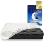 ショッピングシルク 枕カバー Utukky シルク 枕カバー 伸縮性TVで話題片面シルク100% ピローケース まくらカバー 洗える 寝癖軽減 抗菌防臭 美髪 美肌 敏感肌に