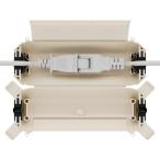 Flemoon 吊り下げなコンセントカバー 屋外 防水 延長コード 電源ボックス 耐候性 雨よけ ストリングライトを保護 杏