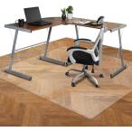 ショッピングチェアマット デスクごとチェアマット 130×160cm ゲーミングチェアマット 床保護マット 特大サイズ ずれない 透明 PVC厚み1.5mm SGS認証済