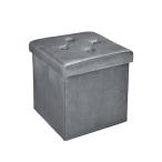 VECELO место хранения табурет подставка для ног место хранения box ширина 38* глубина 38* высота 38CM выдерживаемая нагрузка 100kg многофункциональный складной стремянка пара класть libi