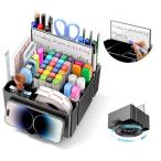 KDD подставка для ручки модный 360 раз вращение авторучка держатель большая вместимость подставка для карандашей - 6 Greed классификация карандаш длина .1 2 шт. авторучка подставка имеется смартфон подставка li