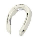 瞬間冷却ネックファン 2024年夏新型 首掛け扇風機 ネッククーラー 携帯扇風機 扇風機 羽なし 風量100段階調節 冷却プレート LEDディス