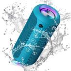 Ortizan Bluetooth динамик водонепроницаемый IPX7 беспроводной динамик LED с подсветкой 30 час продолжение воспроизведение 24W мощность маленький размер бас 