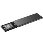  Elecom память футляр для карточек память зажим SD кейс aluminium модель скользящий открытый тип зажим есть M размер черный CMC-SDCAL