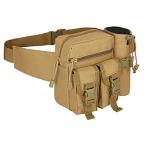 Azarxis многофункциональный талия pag сумка на плечо милитари 2Way сумка фляжка сумка имеется ткань to сумка Molle сумка мелкие вещи место хранения 