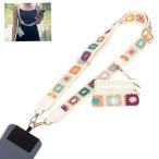 SCINYMC 携帯ストラップとリストストラップ、クリップとゴー ウォレット付き携帯ストラップ、調節な携帯電話用クロスボディストラップ、調節なi