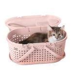  Iris o-yama кошка Carry собака Carry супер-легкий сетка домашнее животное Carry MPC-450 розовый 
