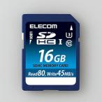 エレコム SDHCカード データ復旧サービス付 class10 UHS-I U3 16GB MF-FS016GU13R