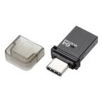 ELECOM USB память 64GB USB3.0 USB Type-C стандарт соответствует терминал защита колпак приложен черный MF-CAU3164GBK