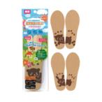 履き間違い防止 綿混ソフトクッションインソール子供用 まとめ買い12個セット 40-640