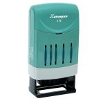 （まとめ買い）シヤチハタ Xスタンパー回転日付印 欧文日付 4号 藍 XNDB-4/H-B 〔3個セット〕