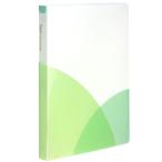 （まとめ買い）プラス パスティ ルーズリーフバインダー B5縦 背幅20mm ミドル マスカットグリーン FC-800PR〔×5〕
