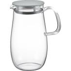 〔ギフト〕ハリオ レンジでかんたん麦茶ポット むぎちゃん ダークグレイ XMP-1000-DGR