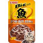 Yahoo! Yahoo!ショッピング(ヤフー ショッピング)（まとめ買い）いなばペットフード Bigマルウオ かつお・まぐろ ささみ入り 80g TCR-33 猫用 〔×48〕