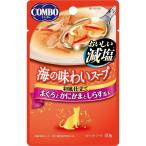 （まとめ買い）日本ペット コンボ キャット 海の味わいスープ おいしい減塩 まぐろとかにかまとしらす添え 40g 猫用 キャットフード 〔×42〕