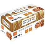 （まとめ買い）イトウ&amp;カンパニーリミテッド 良品素材 アルミトレイ ビーフ＆チーズ 40g×6P 犬用フード 〔×18〕