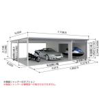  гараж гараж shutter Yodo kou Yodo гараж shutter la vi -ju3 открытый Space объединенный VGC-2652+VKC-5052 в общем type стандарт высота модель [ производство на заказ товар ]