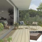 ウッドデッキ diy キット 樹脂 人工木 リクシル 樹ら楽ステージ 束柱Bセット(調整束・標準束柱) 幕板B仕様 間口2.0間×出幅5尺